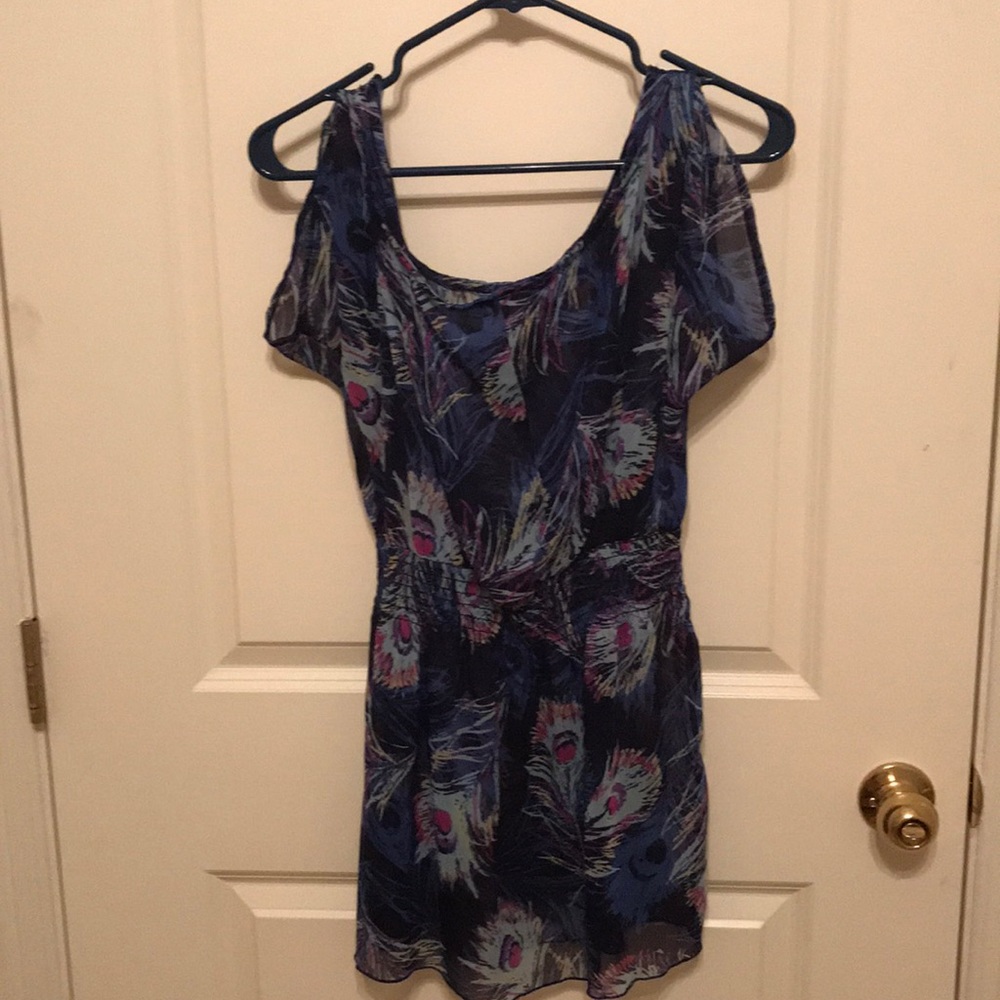 Peacock feather print top - Picture 5 of 8